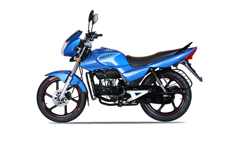 Bullet blue online bike